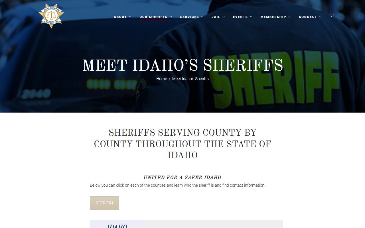 Lemhi County court records sheriff directory