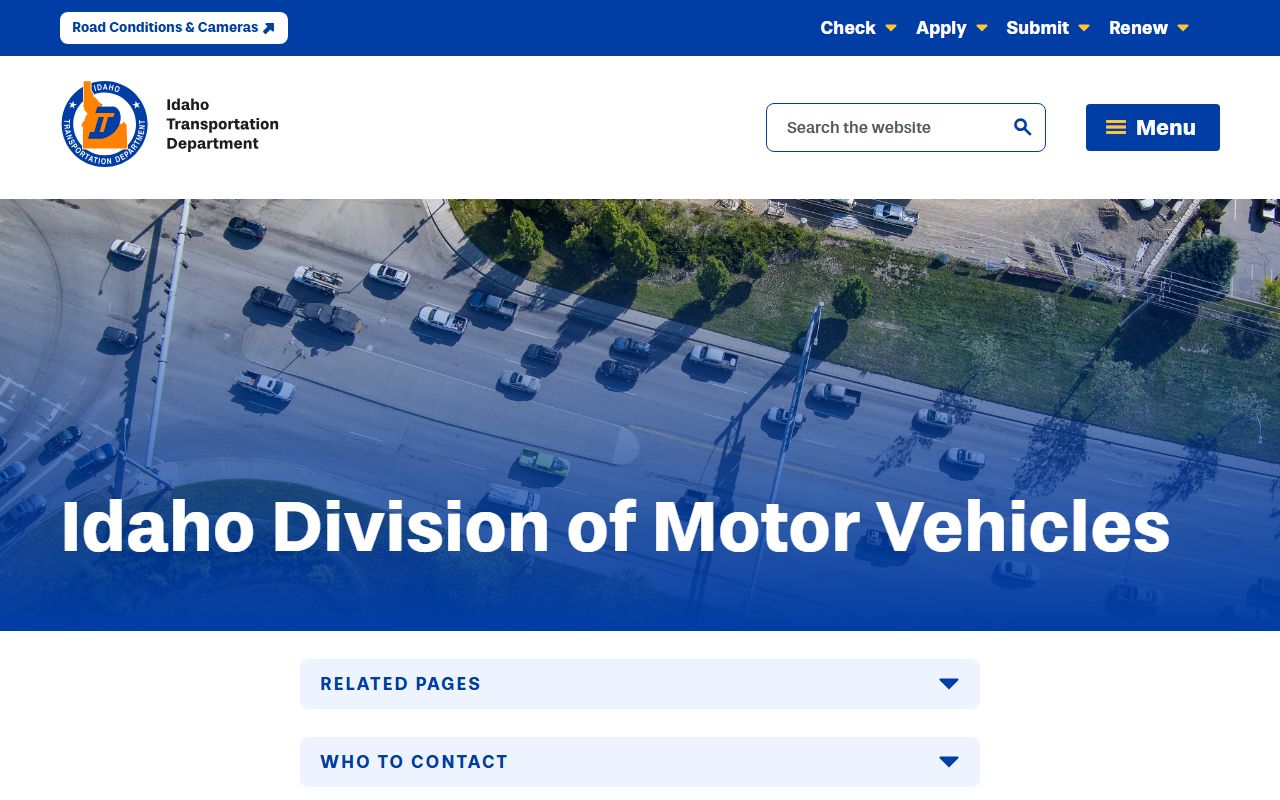 Lemhi County traffic court records Idaho DMV driver records